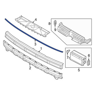 Hyundai OE - Grille Seal