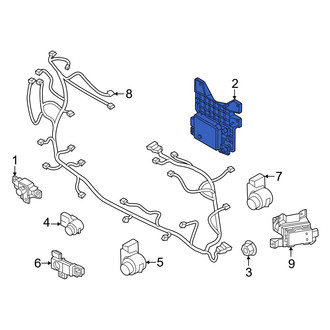 Hyundai OE - Front Cruise Control Distance Sensor