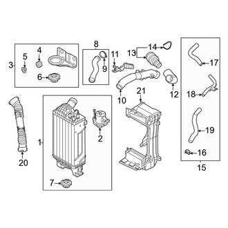 Hyundai OE - Cooling - Intercooler (Hybrid Calligraphy / Hybrid Limited / Hybrid SEL)