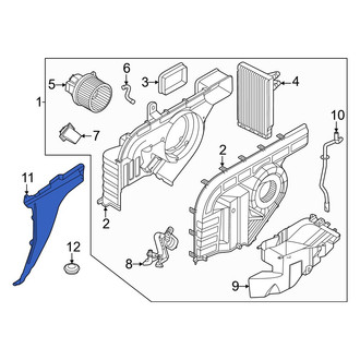Hyundai OE - HVAC Unit Case Cover
