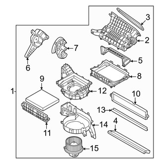 Hyundai OE - Air Conditioner & Heater - Blower Motor & Fan