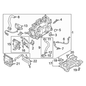 Hyundai OE - Electrical Components (Inverter), (1.6L)