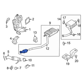Hyundai OE - Exhaust Muffler