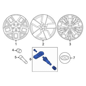 Hyundai OE - Tire Pressure Monitoring System (TPMS) Sensor
