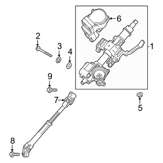 Hyundai OE - Steering Column Assembly