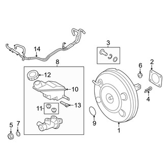 Hyundai OE - Cowl - Components on Dash Panel (Calligraphy / Limited / SE / SEL / XRT)