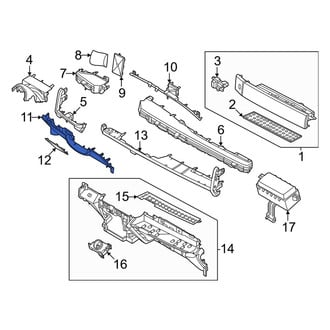 Hyundai OE - Instrument Panel Knee Bolster