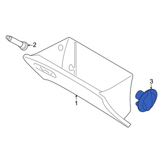 Hyundai OE - Front Glove Box Door Bumper