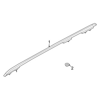 Hyundai OE - Roof - Luggage Carrier (W/O Sunroof), (Hybrid SEL / SE / SEL)