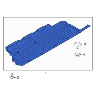 Hyundai OE - Front Right Floor Pan Splash Shield