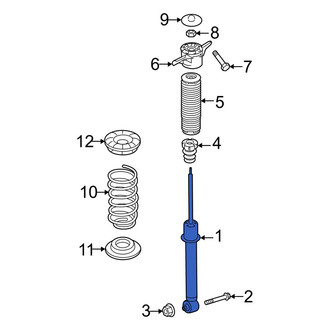 Hyundai OE - Rear Suspension Shock Absorber