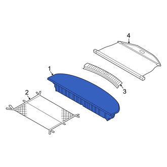 Hyundai OE - Rear Trunk Floor Storage Box