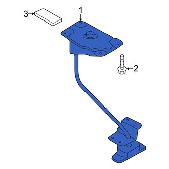 Hyundai OE - Rear Spare Tire Carrier