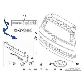 Hyundai OE - Rear Park Assist Camera
