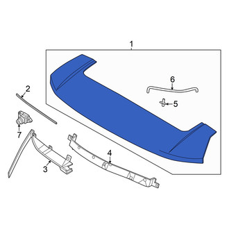 Hyundai OE - Rear Spoiler