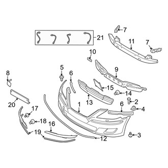 Hyundai OE - Front Bumper - Bumper & Components