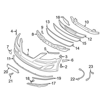 Hyundai OE - Front Bumper - Bumper & Components