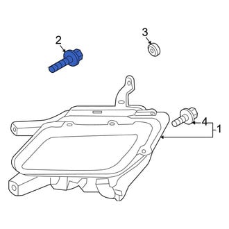 Hyundai OE - Front Valance Panel Screw