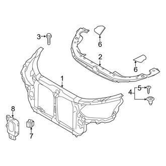 Hyundai OE - Radiator Support