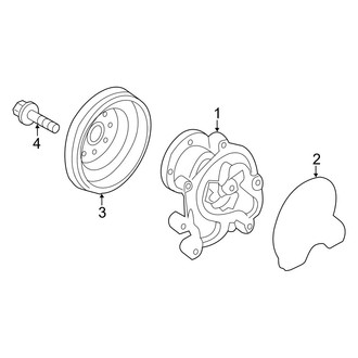 Hyundai OE - Cooling - Water Pump (4.6L / 5.0L)