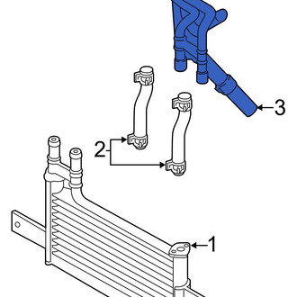 Hyundai OE - Engine Oil Cooler Line