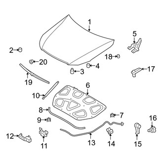 Hyundai OE - Hood & Components