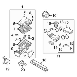 Hyundai OE - Engine - Air Intake (4.6L)