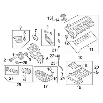 Hyundai OE - Engine Parts (4.6L)