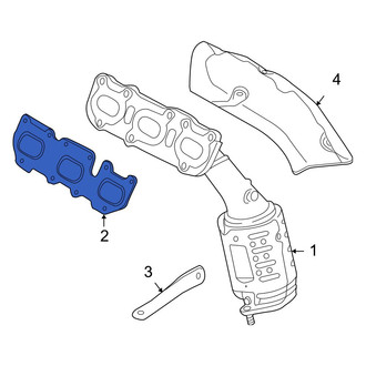 Hyundai OE - Right Exhaust Manifold Gasket