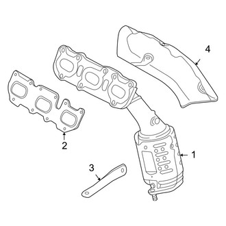 Hyundai OE - Exhaust System - Manifold (3.8L)