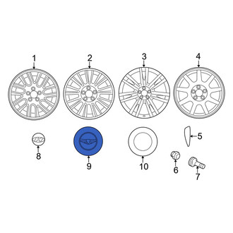 Hyundai OE - Wheel Cap
