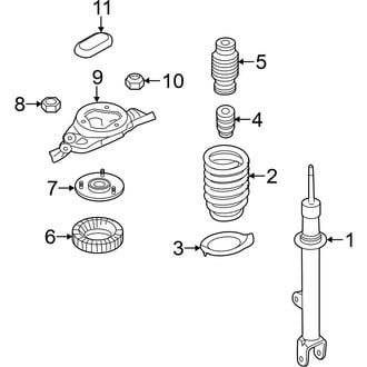 Hyundai OE - Front Suspension - Struts & Components