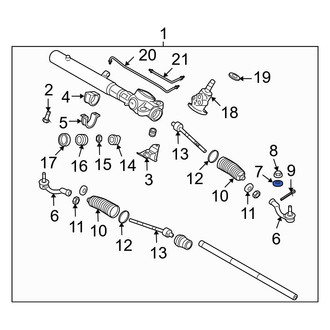 Hyundai OE - Steering Tie Rod Washer
