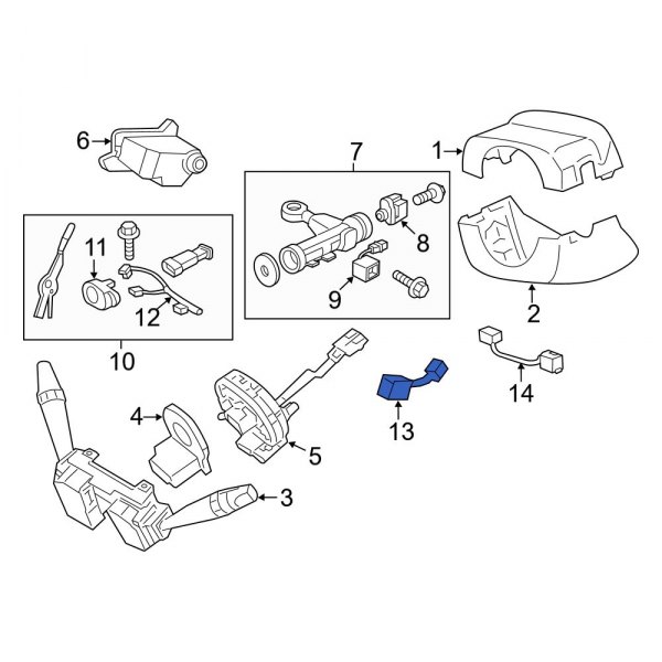 Steering Column Control Switch