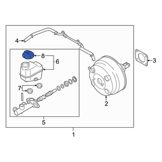 Hyundai OE - Brake Master Cylinder Reservoir Cap