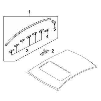 Hyundai OE - Roof - Exterior Trim