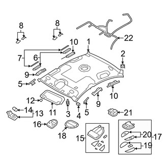 Hyundai OE - Roof - Interior Trim