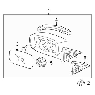 Hyundai OE - Front Door - Outside Mirrors