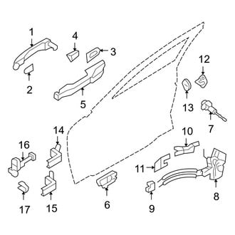 Hyundai OE - Front Door - Lock & Hardware