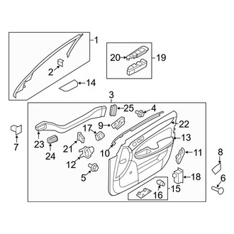 Hyundai OE - Front Door - Interior Trim