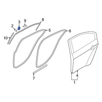 Hyundai OE - Rear Door Plug