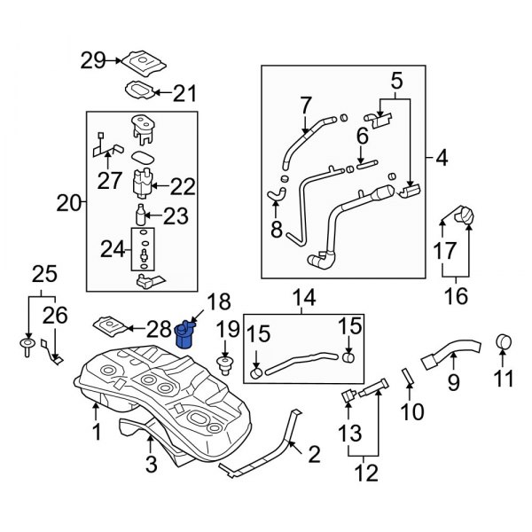 Fuel Tank Vent Valve