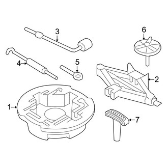 Hyundai OE - Rear Body & Floor - Jack & Components