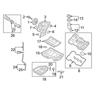 Hyundai OE - Engine Parts (Direct Injection), (3.8L)