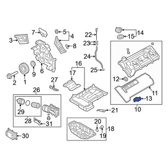 Hyundai OE - Right Engine Valve Cover Gasket