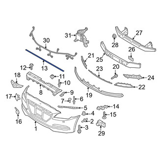 Hyundai OE - Bumper Cover Insulator