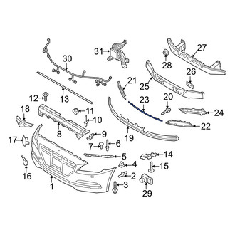 Hyundai OE - Front Inner Bumper Trim