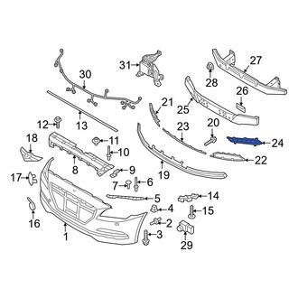 Hyundai OE - Front Left Jack Plug Cover