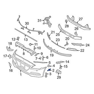 Hyundai OE - Bumper Cover Bolt