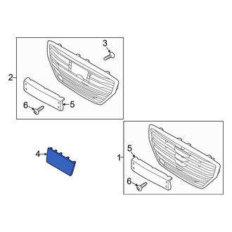 Hyundai OE - Front Grille Molding